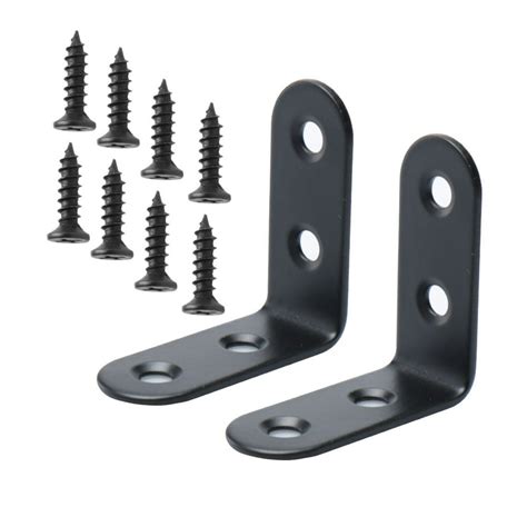 metal brackets that support two by sixes|l-shaped angle brackets.